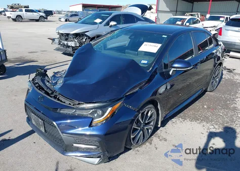 2022 Toyota Corolla Se from USA, damaged, VIN 5YFS4MCE4NP135488